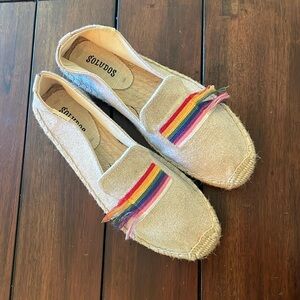 Soludos Rainbow Pride Espadrille Flats